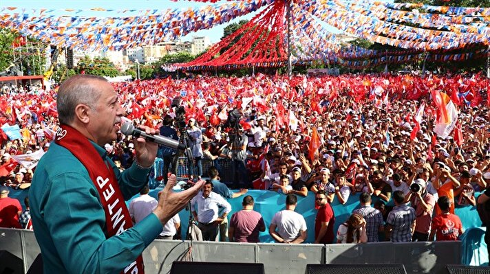 AK Parti'nin 21 Haziran Gaziantep mitinginden kareler