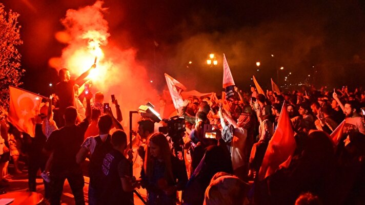 Turkey celebrates Erdoğan, AK Party election success