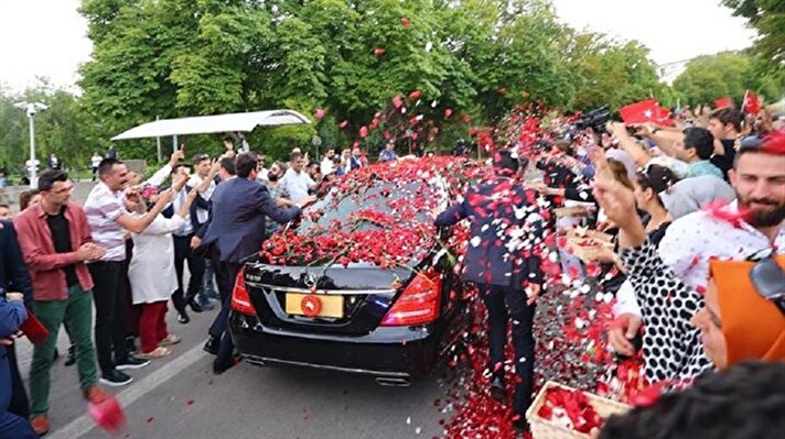 هكذا تمّ استقبال الرئيس التركي  