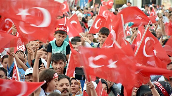 Turkey’s defeated coup bid marked across the country 
