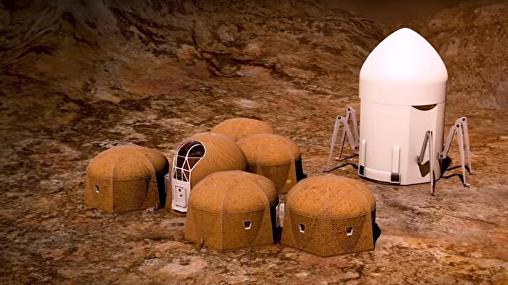 Mars'ta yaşayacak kolonicilerin kullanabileceği konut projeleri yarışmasının finalistleri belli oldu. 