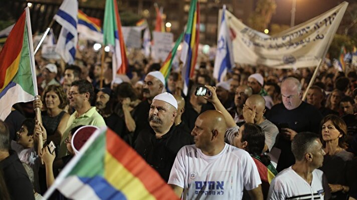 الدروز ينظمون "أضخم" تظاهرة ضد "قانون القومية" الإسرائيلي