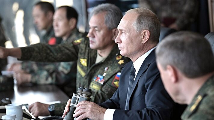 Russia's Putin attends Vostok 2018 military exercises in Transbaikal