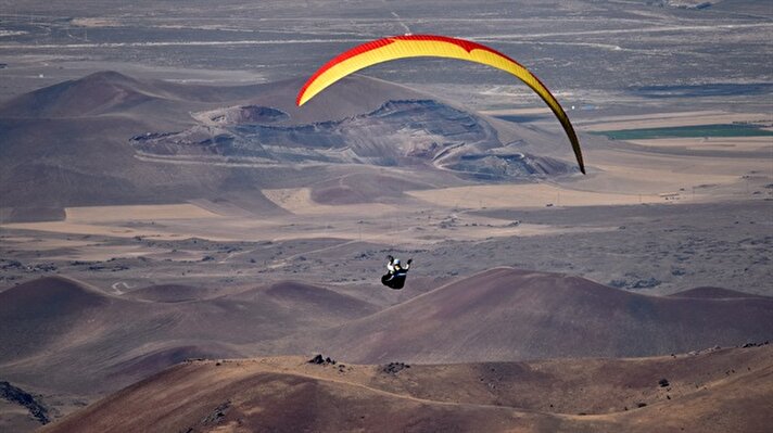 Paragliding World Cup in Turkey's Aksaray