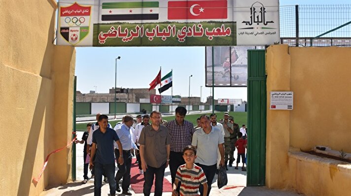 Social services directorate, sports complex opens in Syria’s al-Bab with Turkey's support