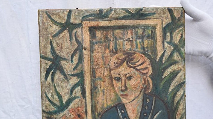 Matisse'nin tablosu da ele geçirilirken, gözaltına alınan 2 şüpheli adliyeye sevk edildi. 
