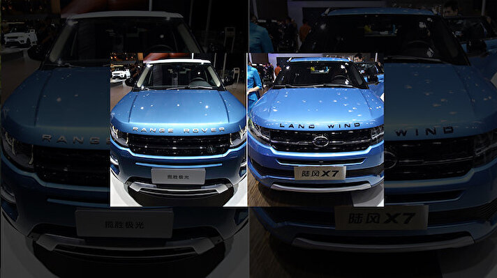 Hongqi firmasının LS5 modeli Range Rover Sport’un kopyası