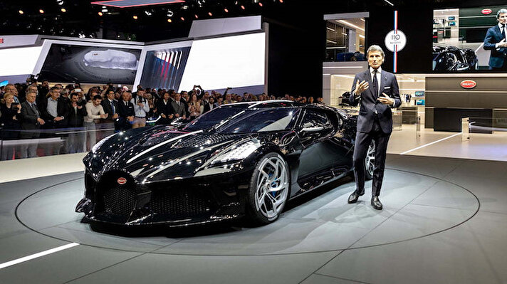 2019 Mart ayında düzenlenen Cenevre Otomobil Fuarı kapsamında, dünyanın en pahalı otomobili  Bugatti La Voiture Noire modeli tanıtılmıştı.