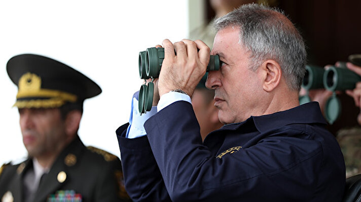 Milli Savunma Bakanı Akar, Nahçıvan'da