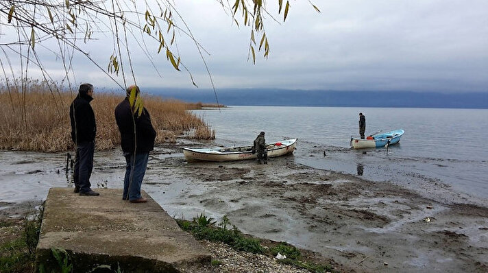 Türkiye’nin 5’inci, Marmara Bölgesi’nin ise en büyük gölü olan İznik Gölü’nde su 25 metre çekildi. 