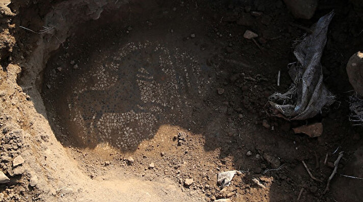 Manisa'nın Saruhanlı ilçesinde buldukları Roma dönemine ait 2 bin 200 yıllık olduğu değerlendirilen mozaiği, 30 milyon dolara satmak isterken yakalanan 5 şüpheliden 3'ü tutuklandı.

