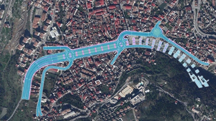 Geçtiğimiz yıllarda Trabzon için önemli bir ulaşım altyapısı olması planlanarak inşaatına başlanan Kanuni Bulvarı’nın yapımı sürüyor.