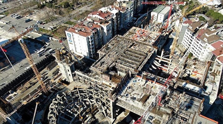 Cumhurbaşkanı Recep Tayyip Erdoğan’ın katılımıyla 6 Kasım 2017’de Haliç Kongre Merkezi’nde tanıtılan Yeni Atatürk Kültür Merkezi Projesi’nin inşaat çalışmaları devam ediyor. 