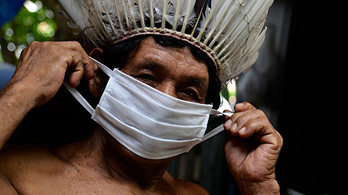 Koronavirüs salgını, balta girmemiş ormanlar olarak bilinen Amazonların yerli halkını da tehdit ediyor.