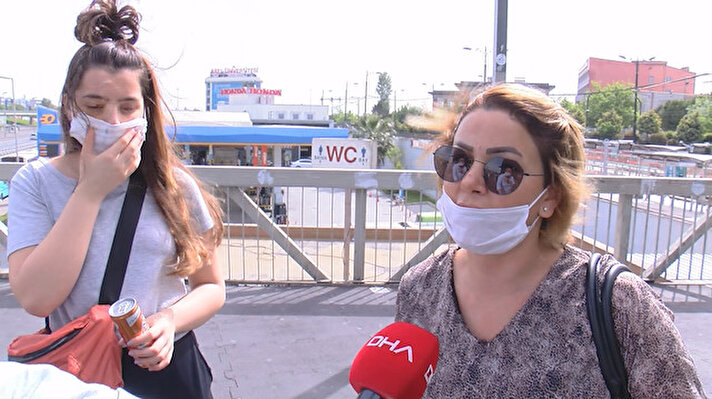 İstanbul'da sokağa çıkma yasaklarının 6. haftasında çalışmak zorunda olanlar toplu ulaşımda yine zorluklar yaşadı.