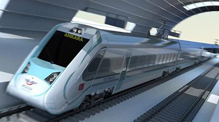 Türkiye Vagon Sanayisi Anonim Şirketinde (TÜVASAŞ) üretilen milli elektrikli tren setinin maksimum hızı 160 kilometreye ulaşıyor.