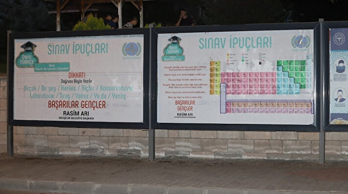 Nevşehir Belediyesi, 27-28 Haziran tarihlerinde gerçekleştirilecek ve milyonlarca öğrencinin geleceğini belirleyecek olan YKS öncesinde ilginç bir billboard çalışması yaptı.