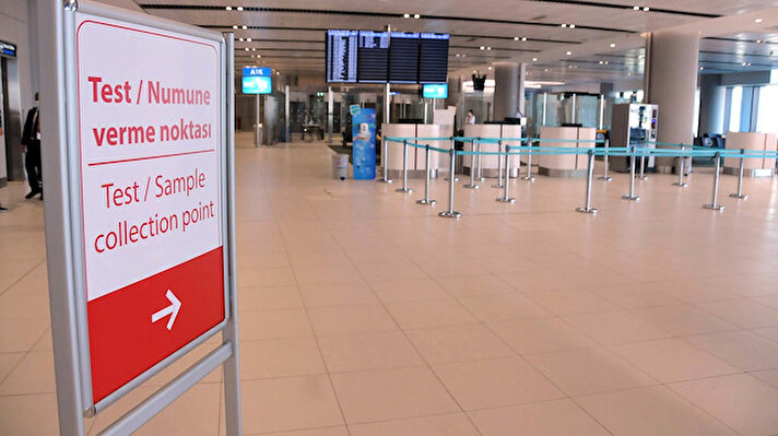 Koronavirüs ile mücadelede alınan önlemler kapsamında İstanbul Havalimanı'nda koronavirüs test merkezi kuruldu. Kullanıma hazır hale getirilen test merkezi dış hatlar terminalinde iki ayrı noktada toplam 5 bin metrekarelik alanda gelen ve giden yolcular PCR testi yaptırabilecek. 