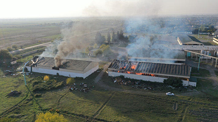 Ermenistan topraklarından, Terter'in Köçerli köyünde bulunan bir pamuk fabrikasına ağır topçu atışıyla saldırı düzenlenmesi sonucu büyük bir yangın çıktı. 

