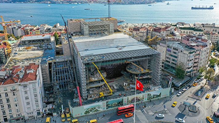 Cumhurbaşkanı Recep Tayyip Erdoğan tarafından, 10 Şubat 2019'da temeli atılan yeni AKM'nin yapımında sona yaklaşıldı. 