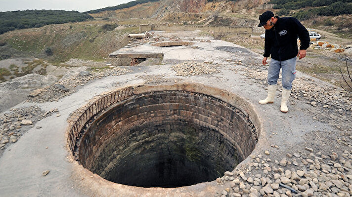 Orhangazi ilçesindeki kireç ocağı, çeşitli nedenlerden dolayı 5 yıl önce kapandı.