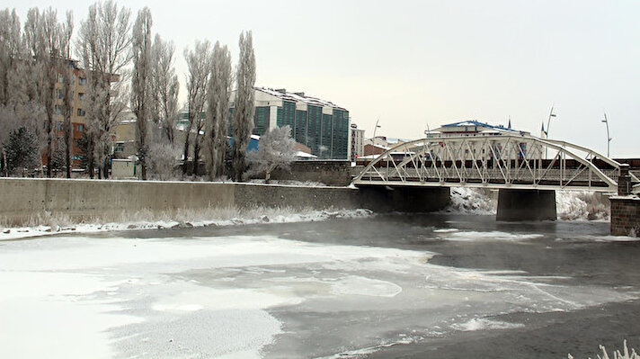Termometrelerin geceleri sıfırın altında 20 dereceyi gösterdiği Ardahan'ın merkezinde halk, dondurucu soğuk nedeniyle zorluk yaşadı. 