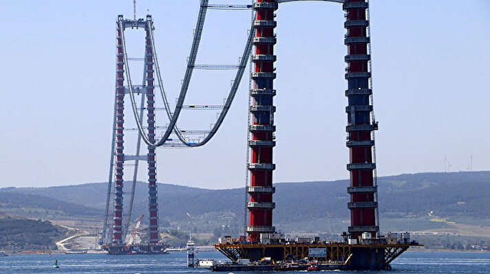 Cumhurbaşkanı Recep Tayyip Erdoğan'ın, 18 Mart 2017'de temelini attığı ve 18 Mart 2022'de de hizmete açılması planlanan 1915 Çanakkale Köprüsü, tamamlandığında Avrupa ile Asya kıtasını birleştiren önemli ulaşım noktalarından biri olacak.

