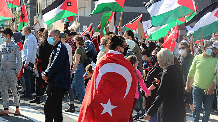 İsrail'in Doğu Kudüs ve Gazze'de Filistinlilere yönelik saldırıları, Kanada'da protesto edildi.