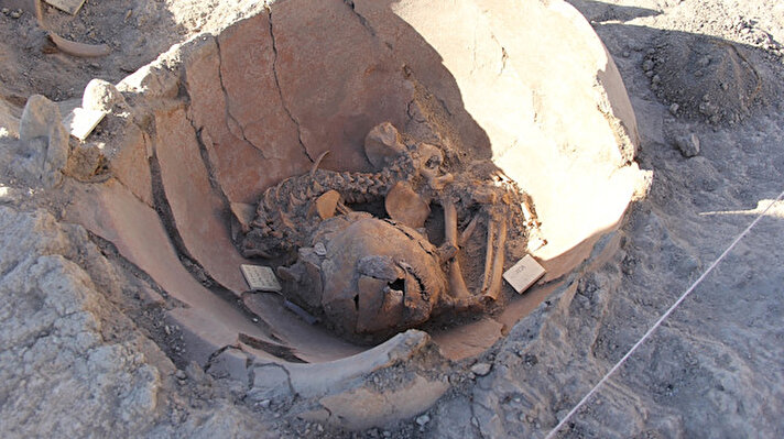 Arslantepe Höyüğü Kazı Başkanı Doç. Dr. Francesca Balossi Restelli, 2 aydır devam eden kazıları 7 Ekim'de tamamlayacaklarını söyledi.
