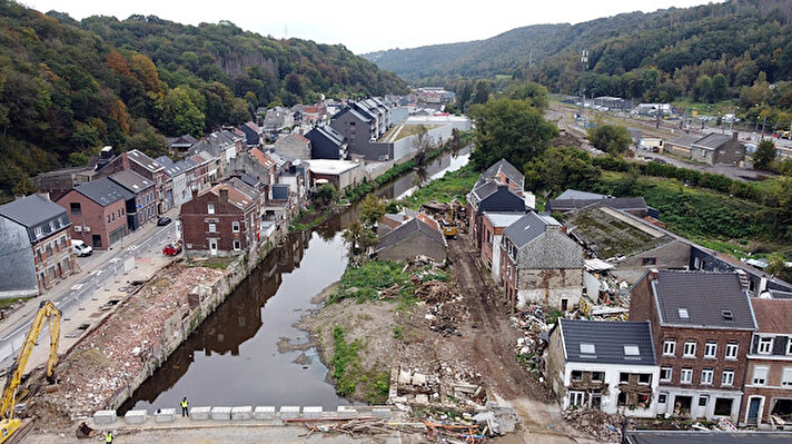 Batı Avrupa'yı vuran ve Belçika tarihinde benzeri görülmemiş sel felaketinin üzerinden 3 ay geçti.