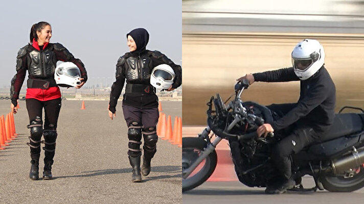Türkiye’de kurulan motosikletli yunus polis timlerinin Diyarbakır’da 6'ncı dönem eğitimi sürüyor. 