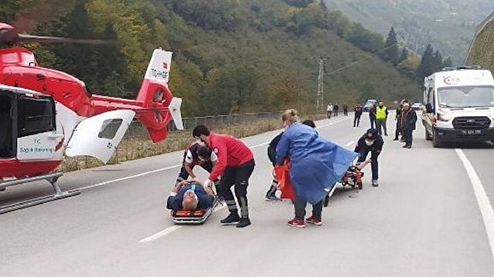 Trabzon'da 2009 yılı Ekim ayından itibaren hizmete giren helikopter ambulans, Trabzon'un yanı sıra diğer komşu illere de hizmet verirken, en yoğun dönemini yaz mevsiminde yaşıyor.