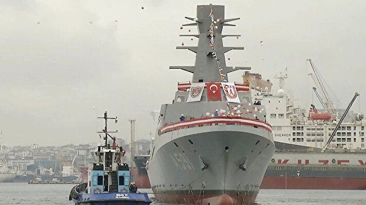 Test ve Eğitim Gemisi Ufuk (A-591), 14 Ocak'ta Cumhurbaşkanı Recep Tayyip Erdoğan'ın da katılması beklenen törenle teslim edilecek.