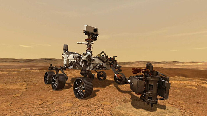 NTV'de yer alan habere göre; Amerikan Uzay ve Havacılık Dairesi'nin (NASA) Mars'a gönderdiği Perseverance adındaki uzay aracı kaya örneği toplarken bozuldu. Aslında sorun çok basit olsa da aracın birkaç milyon kilometre ötede olması çözümü zorlaştırıyor. Tüm dünya NASA'nın nasıl bir çözüm üreteceğini merakla bekliyor.