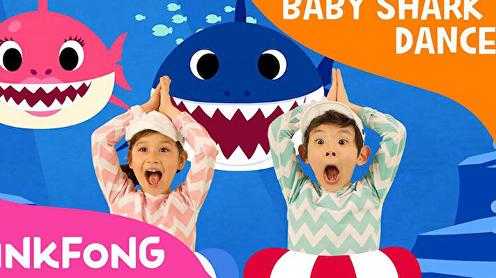 "Baby Shark" isimli çocuk şarkısı videosu, kısa bir süre önce YouTube'da 10 milyar izlenme sayısına ulaşan ilk video oldu