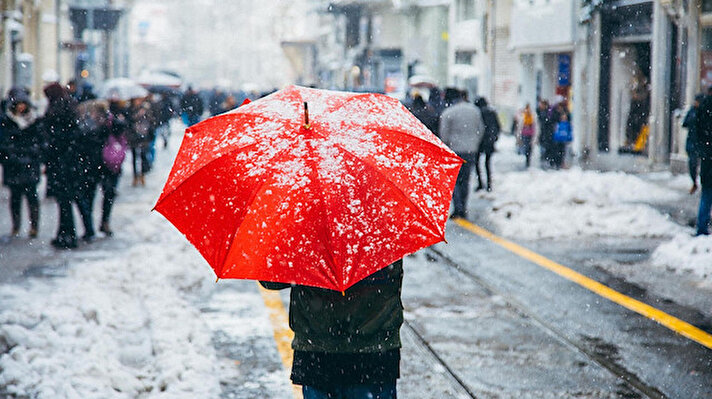 İstanbul'da uzun zamandır beklenen kar yağışı için geri sayım başladı. 