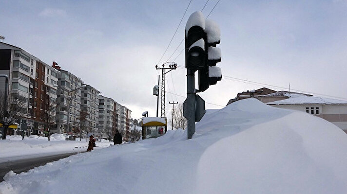 Bitlis'te etkili olan kar yağışı hayatı olumsuz etkiliyor. 