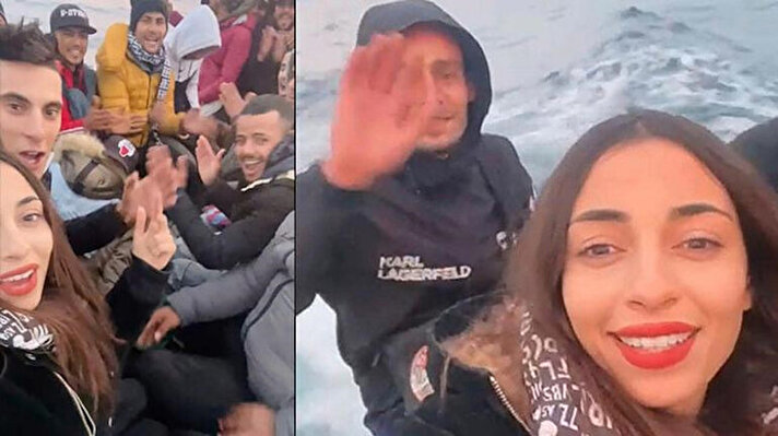 Göçmen dramı Tiktok fenomenlerine malzeme oldu. 21 yaşındaki Chaima Ben Mahmoude ve nişanlısı, Tunus’un Sfax kentinden İtalya’ya gitmek için 23 mültecinin bulunduğu küçük bir tekneye bindi.