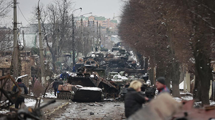 Rusya'nın Ukrayna'ya yönelik saldırılarında 7'nci güne girildi. 