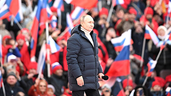 Rusya Devlet Başkanı Vladimir Putin, Rusya-Ukrayna savaşının başlamasından sonra ilk defa halkın karşısına çıkarak hitap etti.