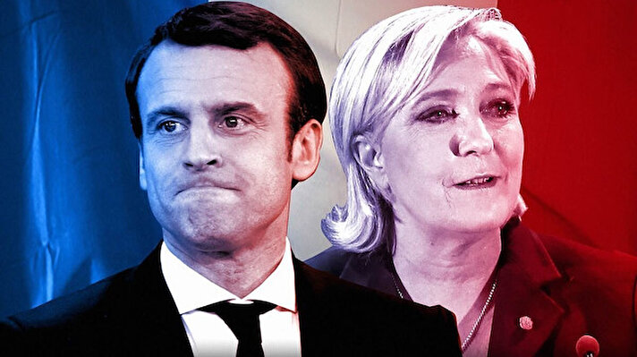 Fransa'da bugün yapılacak cumhurbaşkanı seçiminin ikinci turu başladı.