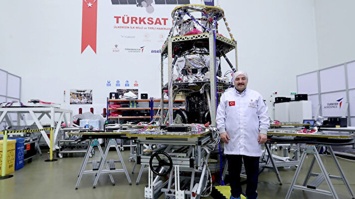Cumhurbaşkanı Recep Tayyip Erdoğan'ın dün İMECE'nin 15 Ocak'ta uzay yolculuğunun başlayacağını açıklamasının ardından Bakan Varank, Türk Havacılık ve Uzay Sanayii A.Ş.'nin Akıncı Tesisleri'ndeki Uzay Sistemleri Entegrasyon ve Test Merkezi'ni ziyaret etti. 