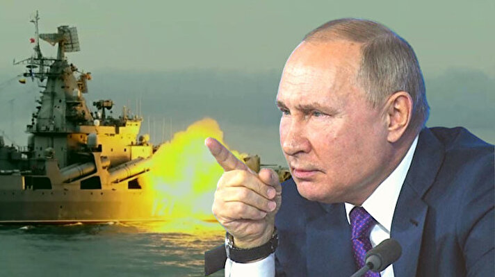 Rusya'nın Karadeniz'deki sancak gemisi Moskova kruvazörünün Ukrayna tarafından nasıl vurulduğu halen merak konusu iken ABD'den geminin batırılmasına ilişkin yeni bir iddia ortaya atıldı.