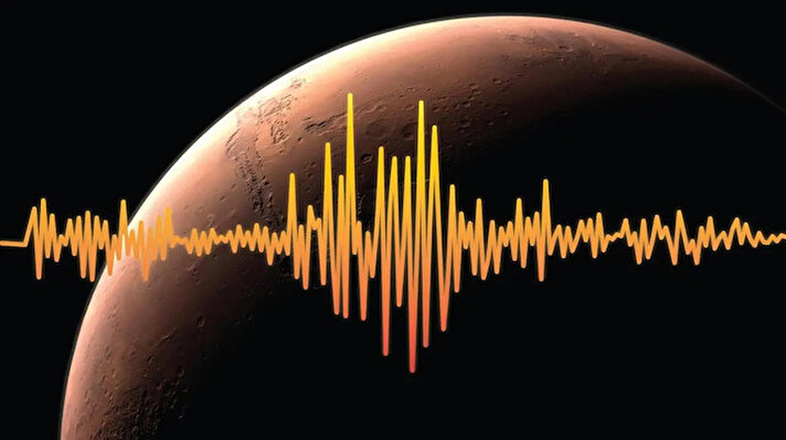 NASA'dan yapılan açıklamada, Mars'taki sismik aktiviteleri inceleyen araç InSight'ın, 4 Mayıs'ta gezegende 5 büyüklüğünde bir deprem saptadığı bildirildi.