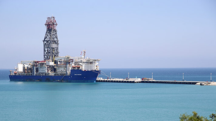 Dördüncü Sondaj gemisi (Cobalt Explorer) Mersin'in Silifke ilçesine bağlı Taşuçu Limanı'na geldi.<br><br>