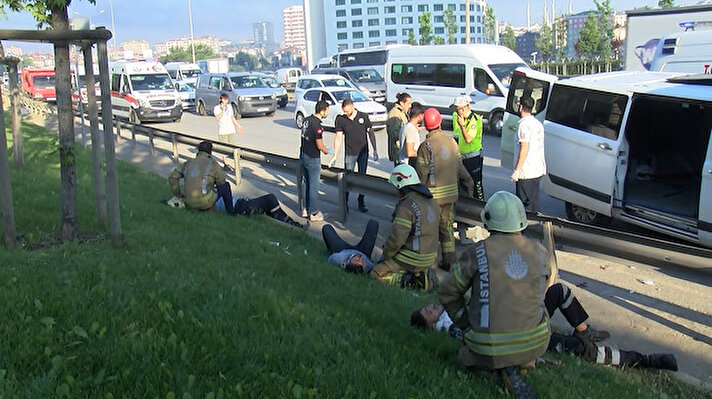 Kaza, saat 06.45 sıralarında Şile Otoyolu, Küçüksu mevkii, Çekmeköy istikametinde meydana geldi. 