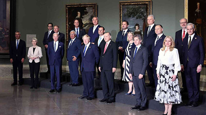 Cumhurbaşkanı Recep Tayyip Erdoğan, İspanya'nın başkenti Madrid'te düzenlenen NATO Devlet ve Hükümet Başkanları Toplantısı'na katıldı.