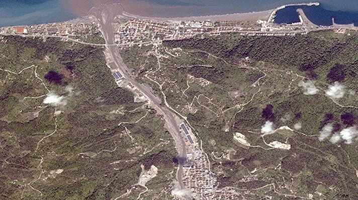 Milli Savunma Bakanlığı (MSB), Kastamonu'daki sel felaketi sonrası Göktürk-1 Uydusu tarafından çekilen görüntüleri paylaştı.<br><br>