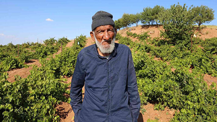 Çankırı'nın Kızılırmak ilçesine bağlı Hallaçlı köyünde yaşayan 91 yaşındaki Osman Erol, küçük yaşlardan itibaren sevgi duyduğu araçlarla köyünü yeşillendirdi.<br>