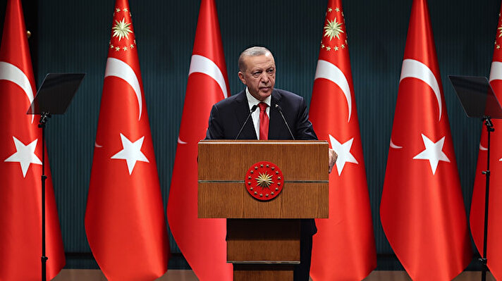 Cumhurbaşkanı Recep Tayyip Erdoğan Kabine Toplantısı sonrası önemli açıklamalarda bulundu.